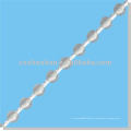 Roller Schatten Kette-7 * 11mm Transparente dicke Schnur Wulst Kugel Kunststoff Kette, Ball Vorhang Kette für Rollo, klare Kunststoff-Kette